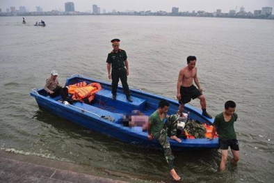2 người chết ở hồ Tây Hà Nội